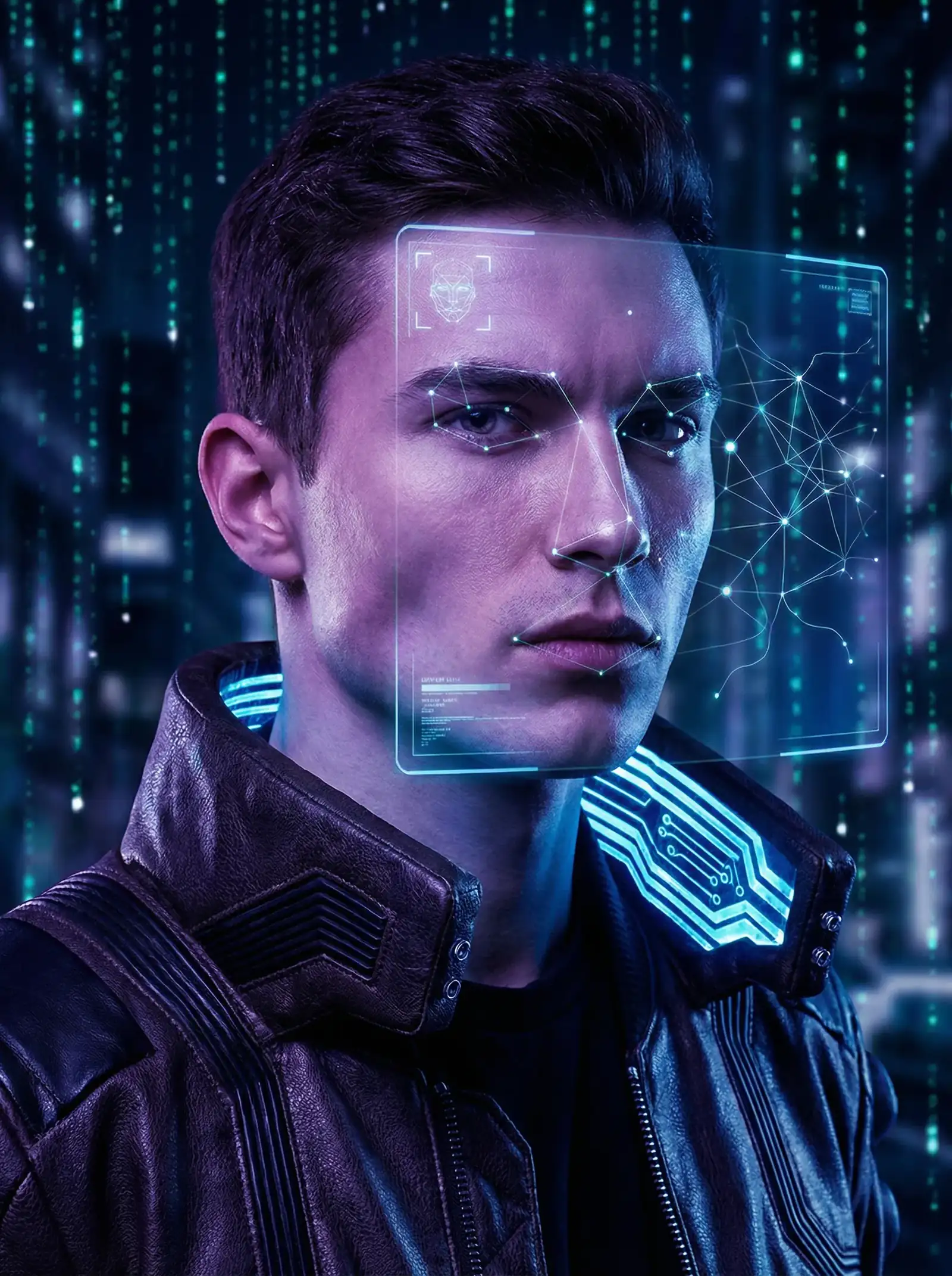 影视AI工坊 数字人演员 - 未来男性角色